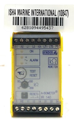 Bender IR140Y-413 Isometer Insulation Monitoring Device