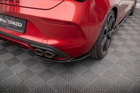 Heck Ansatz Flaps Diffusor V.1 FüR Cupra Leon Hatchback Mk1 Schwarz Heckansatz