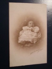 Cabinet Photo of baby, Bradford Photographer Bell Vue 12.5 x 8.5 cm approx