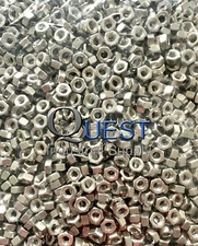 1/4-20 18-8 Stainless Steel Finished Hex Nuts (100/PK)