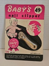 Dilly Vintage Baby Nail Clippers for Infant Child NOS New
