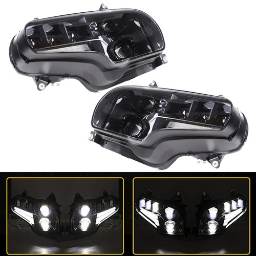 LED Front Headlight Accessories Driving Light For Honda GoldWing GL1800 2001-17 - Picture 3 of 15