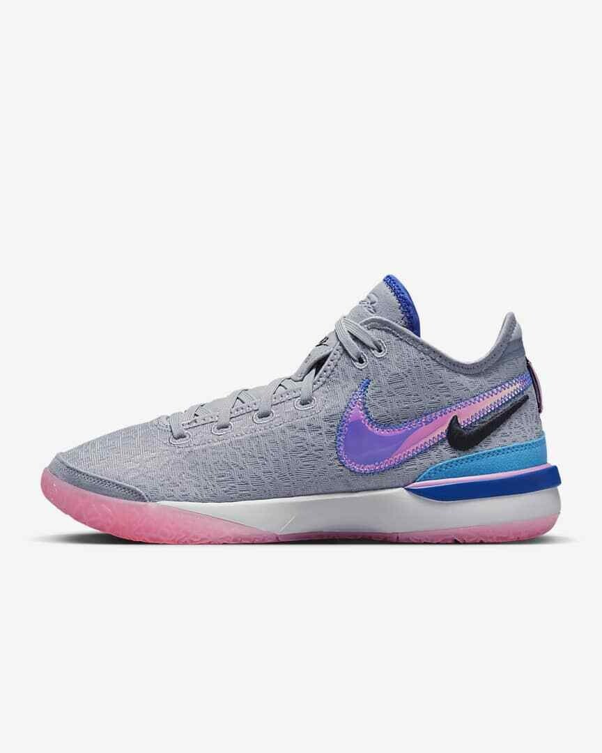 NEW Zoom Lebron NXXT Gen Men's size 10.5 Wolf Grey/Pink