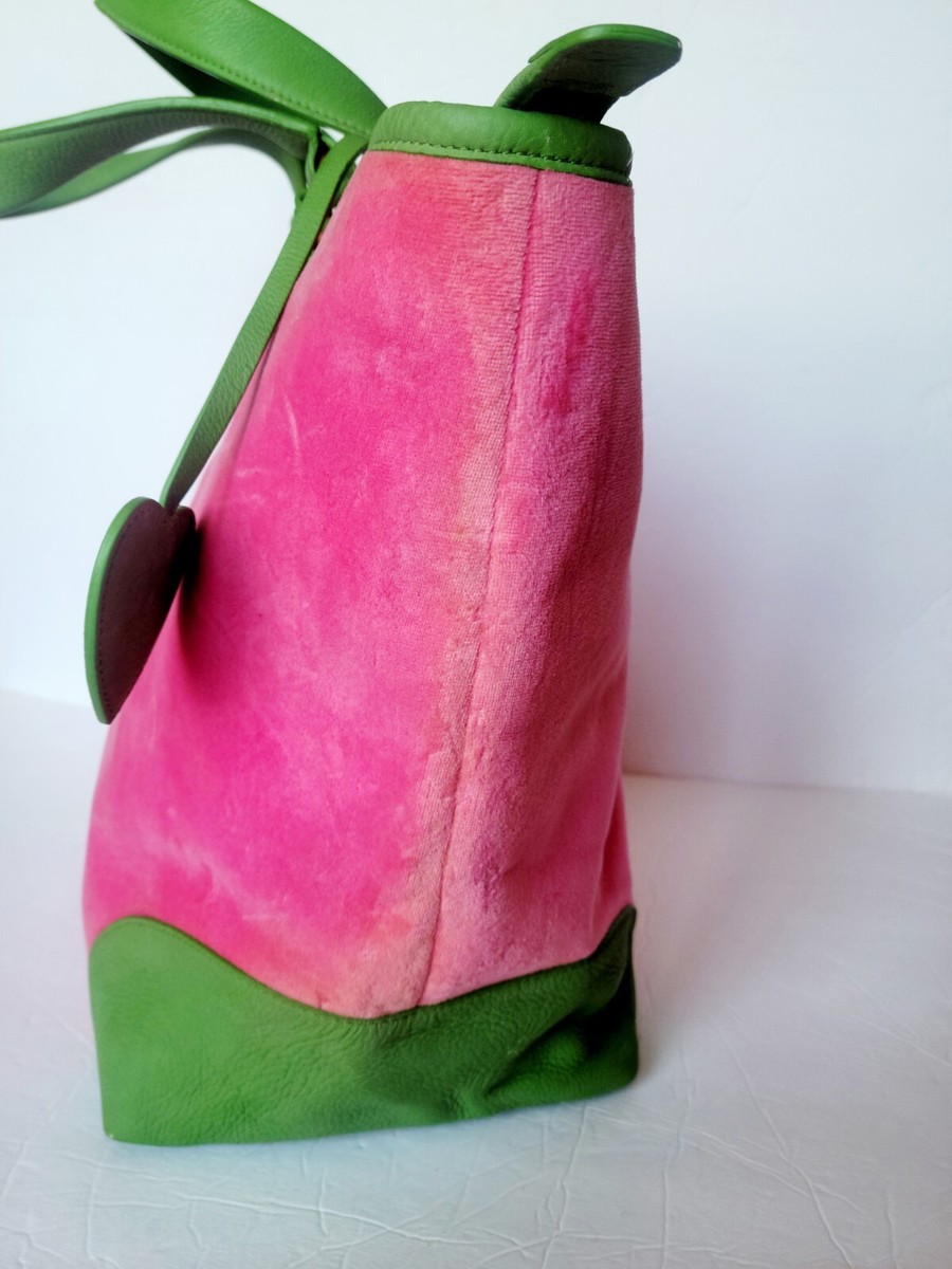 Vintage Y2K Juicy Couture Pink and Lime Green Tote bag | eBay