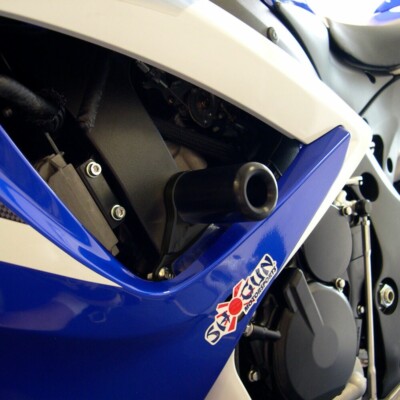 No Cut Black Frame Sliders Shogun 750-5419 For 06-07 Suzuki GSXR600 GSXR750