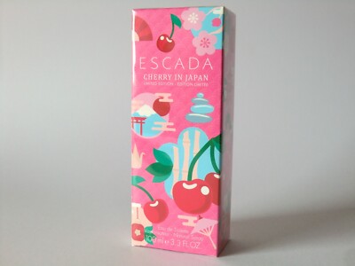 Escada Cherry in Japan Limited Edition EDT Vap 100ml - 3.4 Oz BNIB Sealed OVP