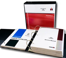 International Farmall 806 Tractor Service Repair Manual Parts Catalog Shop Book