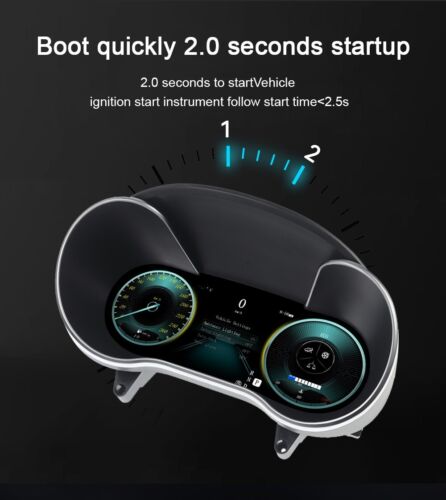 12.3'' Digital Cluster For Mercedes Benz ML W164 2005-2010 Meter Dashboard - Picture 5 of 10