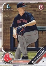 Lot of (100) 2019 Bowman Draft RYAN ZEFERJAHN 1st Rookie Card #BD-16 Red Sox