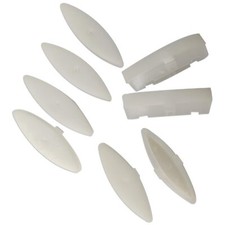 8PCS Toilet Seat Bumper Replacement Kit Fits Kohler 1133070 1236365