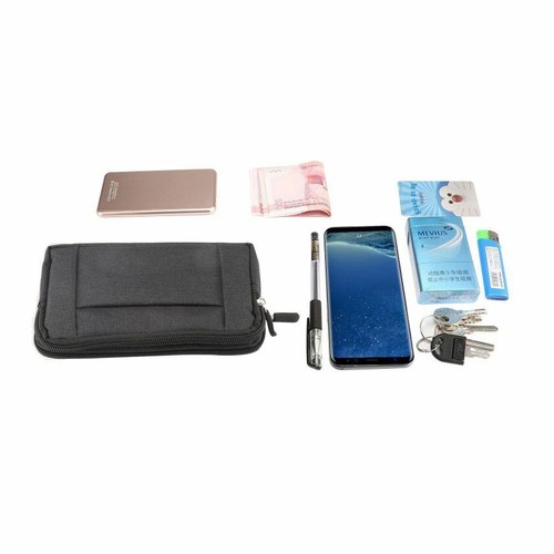 für Micromax Bolt Supreme Q300 (2016) Horizontale Mehrzweckgürteltasche Jeans - Bild 6 von 9
