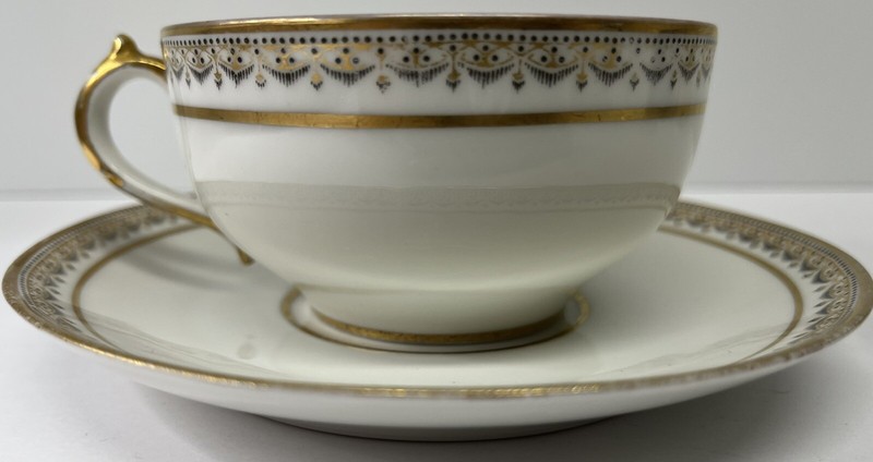 haviland limoges tea cup and saucer