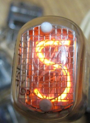 IN-12A & IN12B Soviet Nixie Indicator Tube, Clock Gazotron USED 4pcs, TESTED