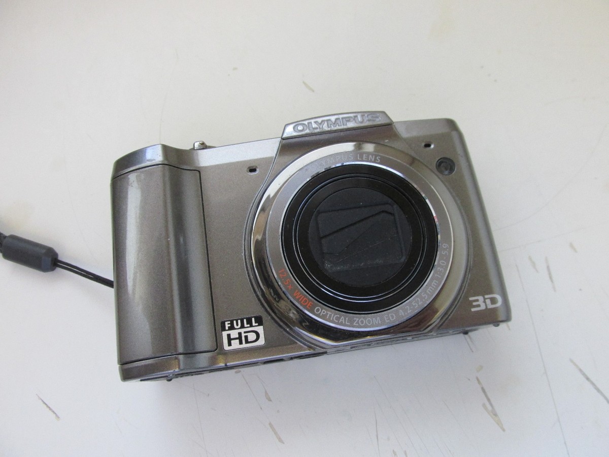Olympus SZ-20 Compact Digital Camera Black 16MP 12.5x Zoom HD