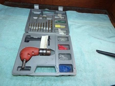 Angle Driver Attachment Set With Drill Bits Anchors  Screws