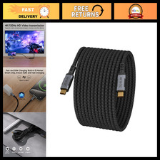 16.5FT USB C 3.2 Gen 2x2 Cable, 20Gbps Data Transfer, 100W Fast Charging, 4K 120