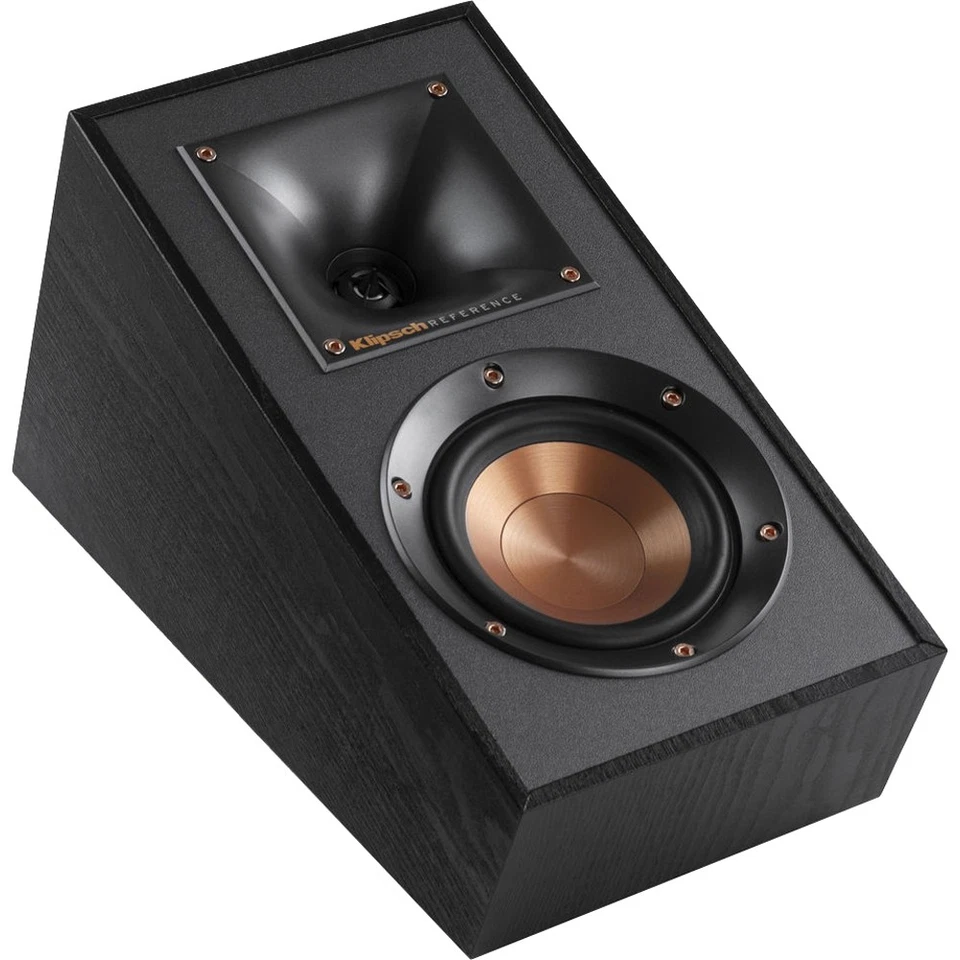 Klipsch R-41SA мощный детализированный домашний динамик комплект из 2 - черный - открытая коробка - Изображение 4 из 4