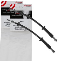2X Brembo BremsschlÄUche Vorne Beidseitig Passend FÜR Ford Tourneo Transit