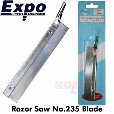 Rasiersäge Nr. 235 Klinge 5'' lang x 1'' Tiefe 42 Zähne pro Zoll Expo Tools 73546