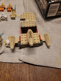 Lego Star Wars X Wing Fighter 7140 With Box And Manual And Landspeeder 7110.