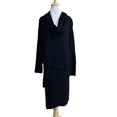 Bryn Walker Tunic Womens M Medium Pita Modal Ponte Cowl Neck Asymmetrical Top