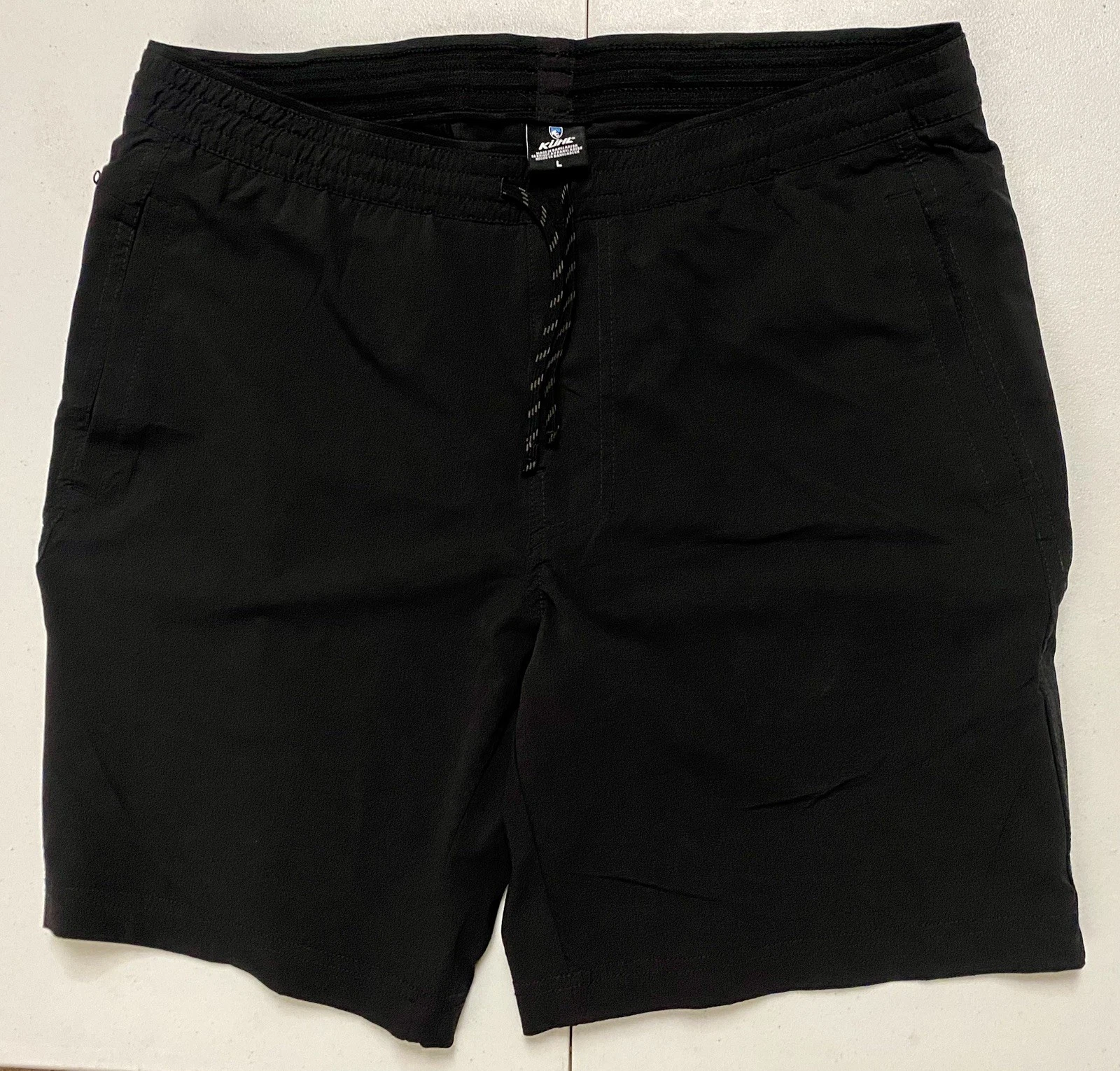 Kuhl Suppressor Shorts Mens L Black Techno Quick Dry Stretch Ripstop Hiking 5392