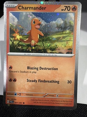 Charmander - (Cosmos Holo) 007/091 Miscellaneous Cards & Products Holo