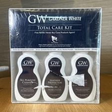 GW Gardner White Total Care Cleaning Kit Luxe Care Serveco New Free Refills