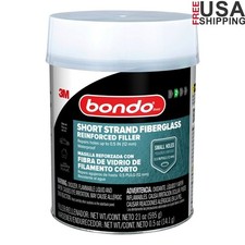 Fiberglass Reinforced Filler Waterproof Fast Cure Body Repair Kit Auto Boat New