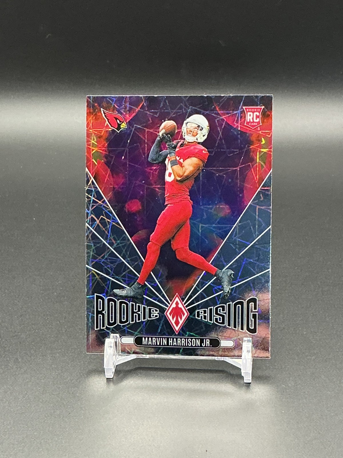 2024 Panini Phoenix Rookie Rising #RR-MHJ Marvin Harrison Jr. - Lazer RC