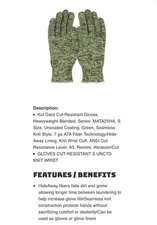 NEW 48pk MATA25HA-S Kut Gard MATA25HA-S Blended Cut-Resistant Gloves Small B35