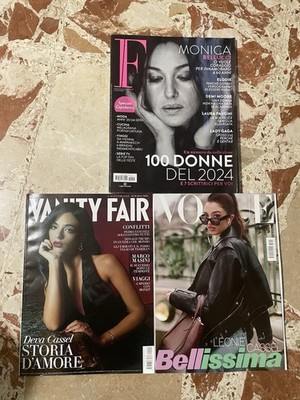 F Vanity Fair Vogue März April 2025 2026 M Bellucci Deva Cassel Leonie Cassel