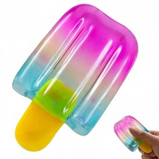 Ice Cream Squishy Toy, Summer Sensory Stress Palm-sized, Gradient 1 Pcs