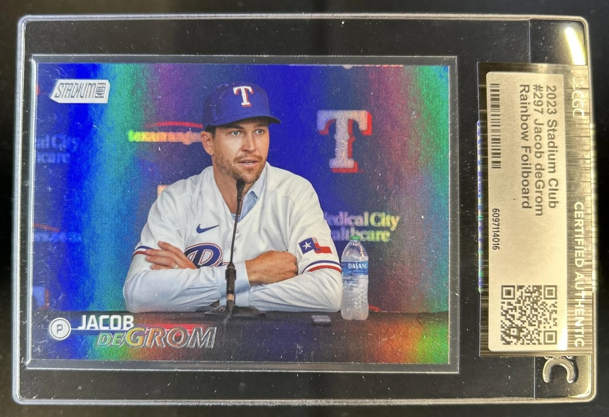 Jacob deGrom Baseball Serial Numbered Sports Trading Cards