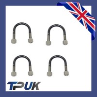 Ford Transit Blattfeder U-Bolt 75Mm U-Bolzen Set 4X Links Rechts Hinterachse