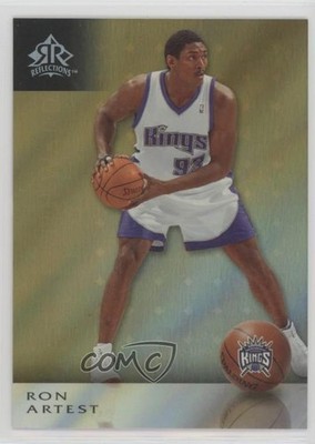 2006-07 Upper Deck Reflections Gold 92/299 Metta World Peace Ron Artest #82 09is