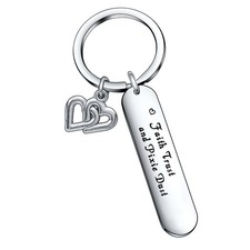 Daughter in Law Gift Christmas keychain Flower Lover Gift Inspiring Jewelry Fair