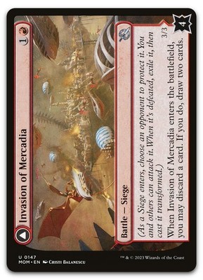 Invasion of Mercadia #147 (NM) March of the Machine MOM Magic MTG