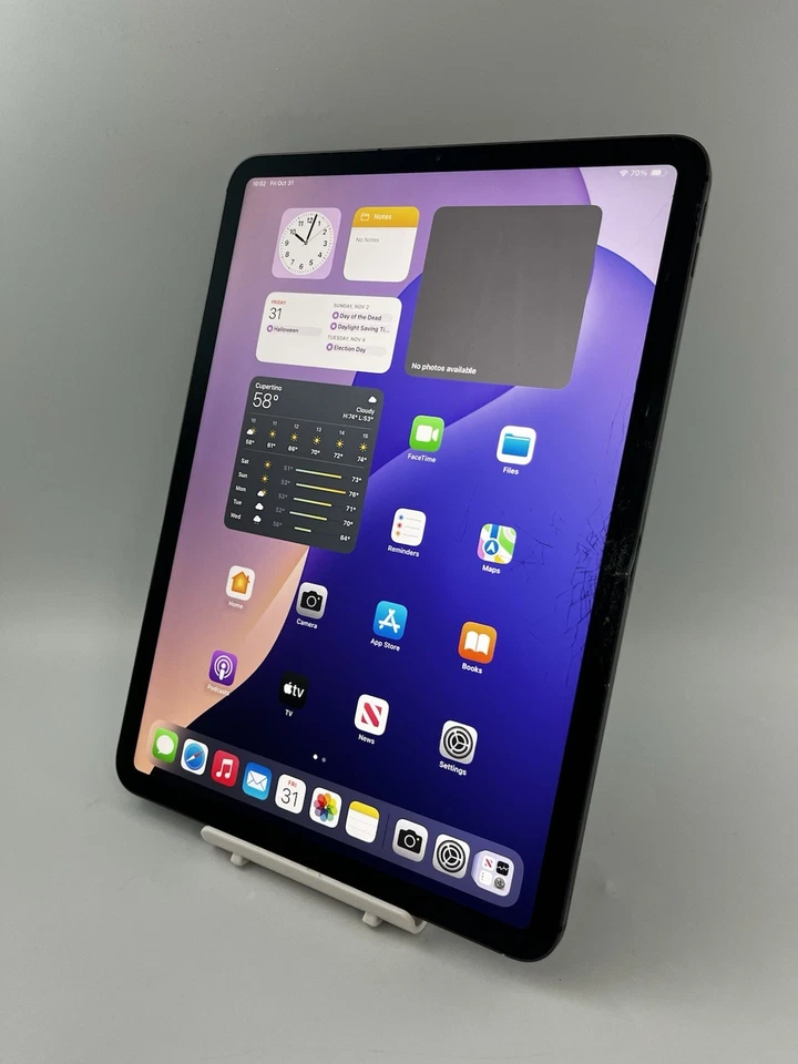 Apple iPad Pro 11" 2018 A1934 Space Grey Unlocked 64GB iPadOS Tablet Read Below - Image 3 of 4