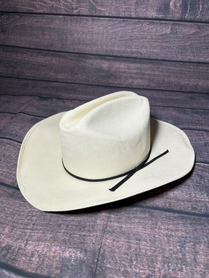 VTG CORRAL WEST RANCHWEAR Pro Rodeo Cowboy Hat Size 6 3/4 Comfort Band Mexico