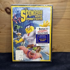 The SpongeBob Movie: Sponge Out of Water DVD, 2015 Sealed Buy 2 Get 1 Free