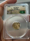 2026 1/10 Oz Gold Eagle First Day Of Delivery CAC MS70