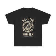 Jiu Jitsu Tshirt MMA Boxing Club UFC GYM Gear Unisex Heavy Cotton Tee