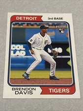 Brendon Davis (RC) 2023 Topps Heritage Rookie #67 Detroit Tigers