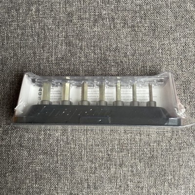 Snap On Tools 207EFAMY NEU 7 Stück 3/8 Zoll Antrieb metrisch Sechskant-Bit Steckschlüsselsatz 4 mm-10 mm
