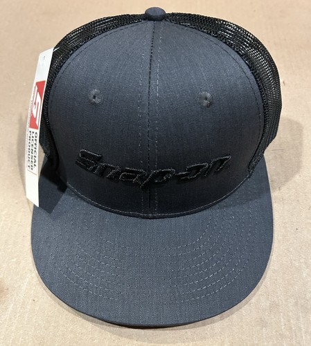 NOS. Snap-On Tools Vintage BLACK embroidered Ball Cap Snap Back Hat