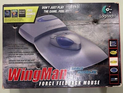 Vintage Logitech Wingman Force Feedback Mouse USB BRAND NEW SEALED Computer Game