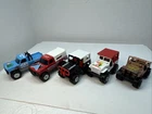 Vintage Lot Of Matchbox Pick Up Trucks &Jeep 5 Car Lot Excellent Condition