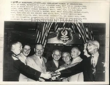 1953 Press Photo Winners of Congressional Medal of Honor, NY - pim00519