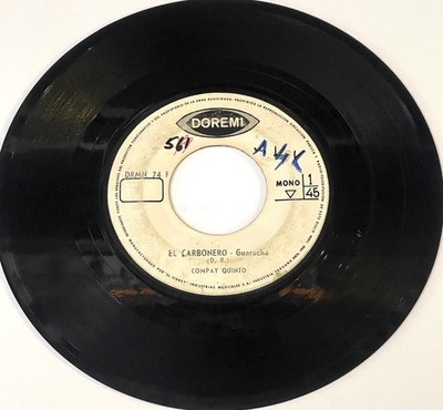 Compay Quinto    El Carbonero / No Dejes Camino Por La Vereda - Peru 1968
